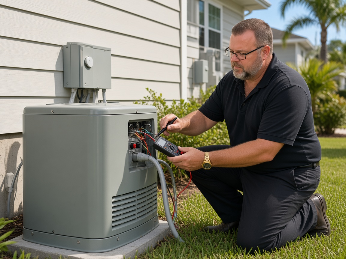 Generator installation